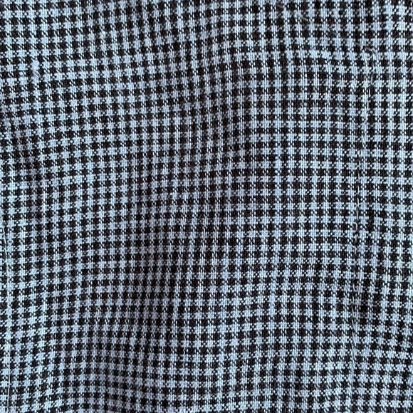 Olars Ulla Sweden Check Linen Button Down Dress/Tunic M - Picture 11 of 12